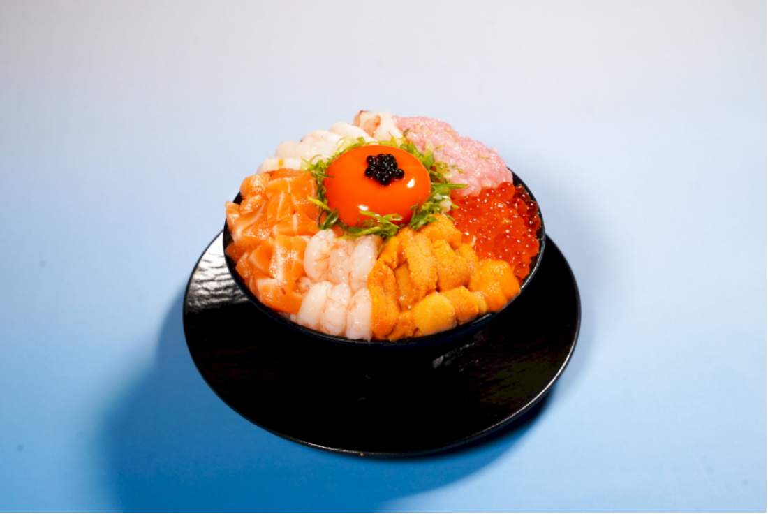 雲丹黃金丼